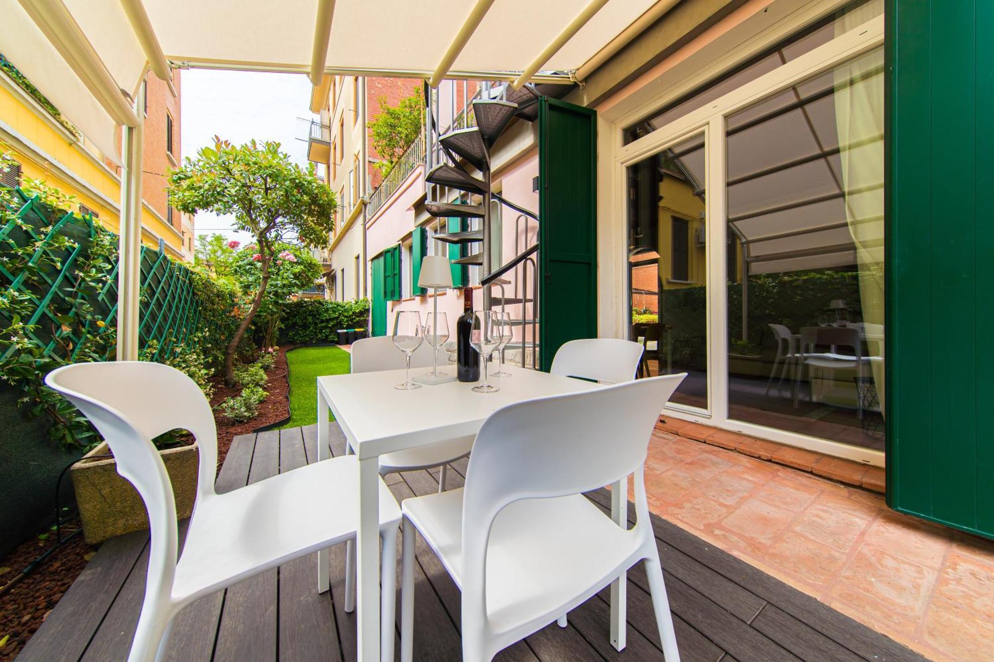 Urban Cottage Free Parking - Private Garden Bolonia Exterior foto