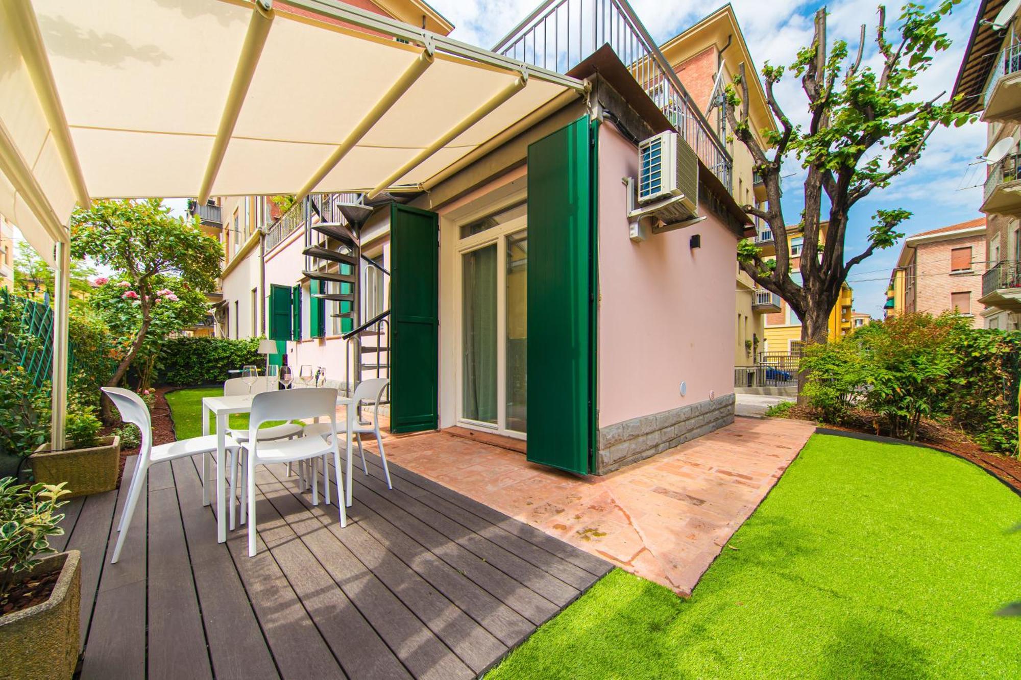 Urban Cottage Free Parking - Private Garden Bolonia Exterior foto